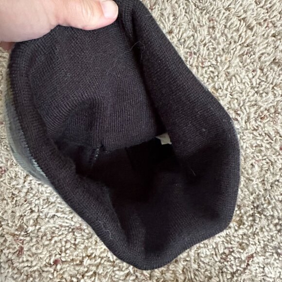 Champion Camo Knit Pom Beanie Hat OSFM Green/Black Acrylic Winter Cold Weather - Picture 4 of 5